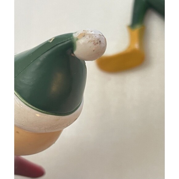 Lot of 3 Vintage Sun Hill Industries 1981 Christmas Elf / Pixie Shelf Decoration - Picture 8 of 9